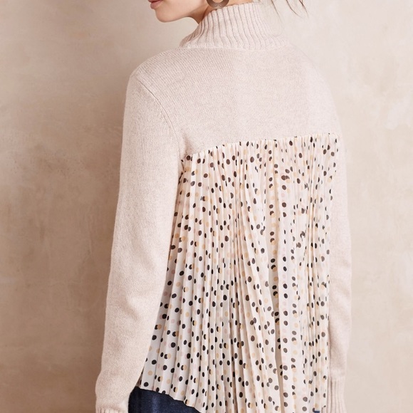 Anthropologie Sweaters - ✨ Anthropologie Moth Apres Fete Turtleneck ✨